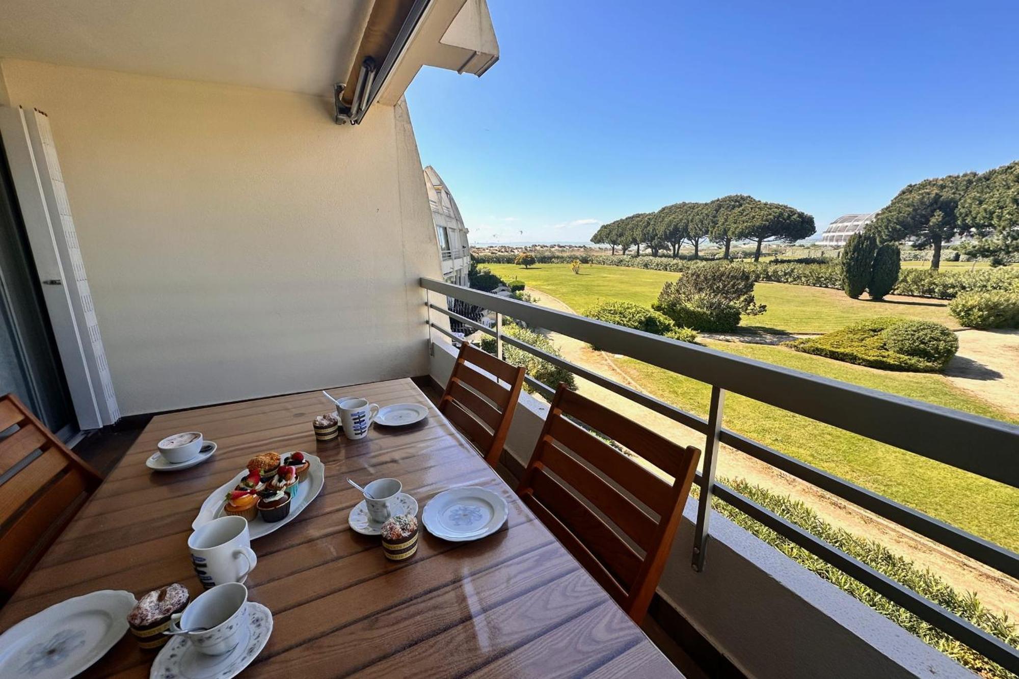 Les Vagues - Residence La Lagune Face A La Plage Le Grau-du-Roi Exterior foto